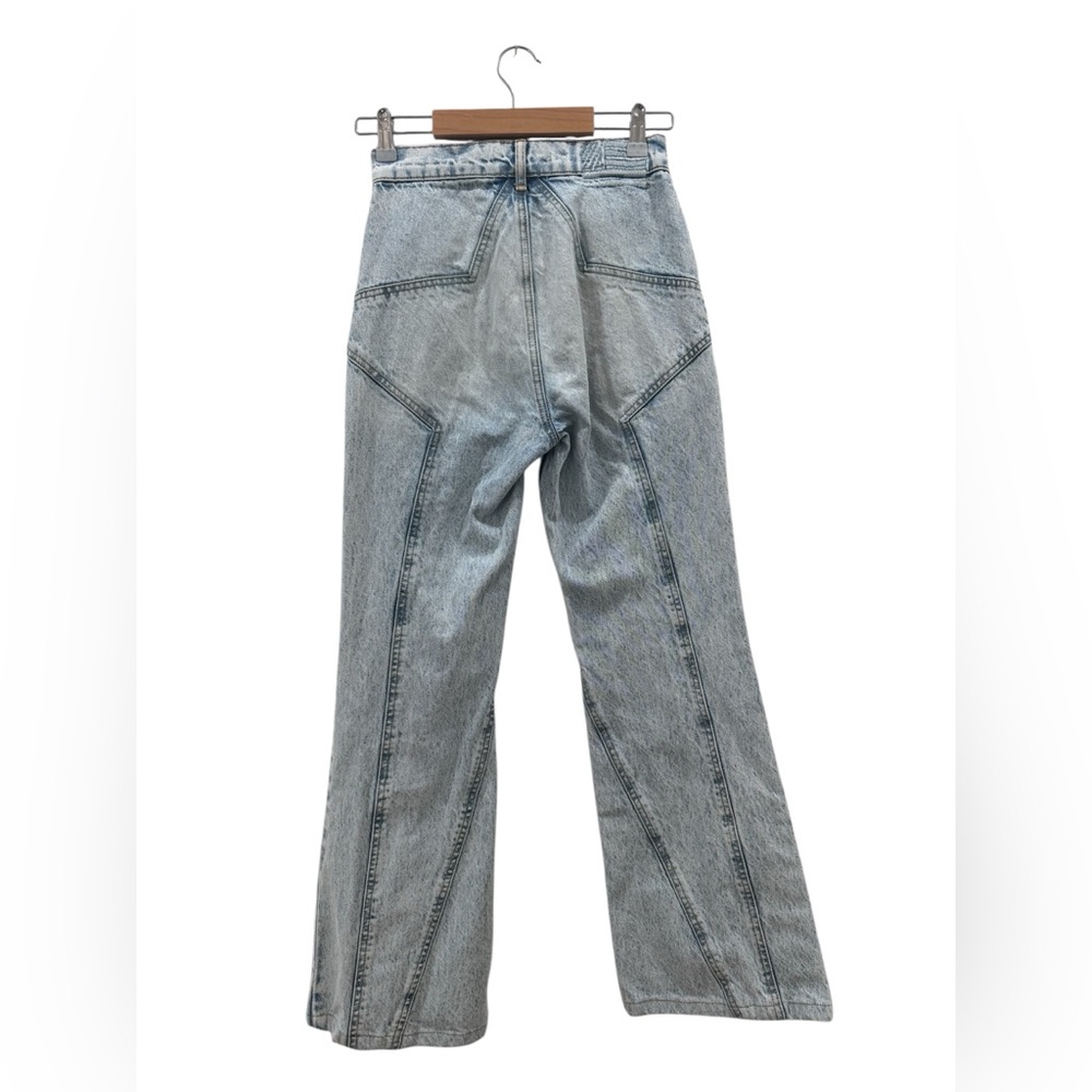 REVICE Light Blue High-Waist Wide Leg Jeans - Picture 4 of 6